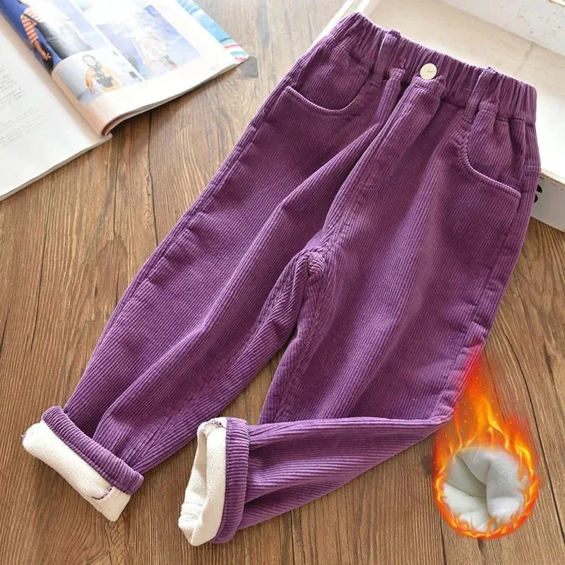 Pantalons en velours côtelé po - Corduroy Pant Warm avis et prix