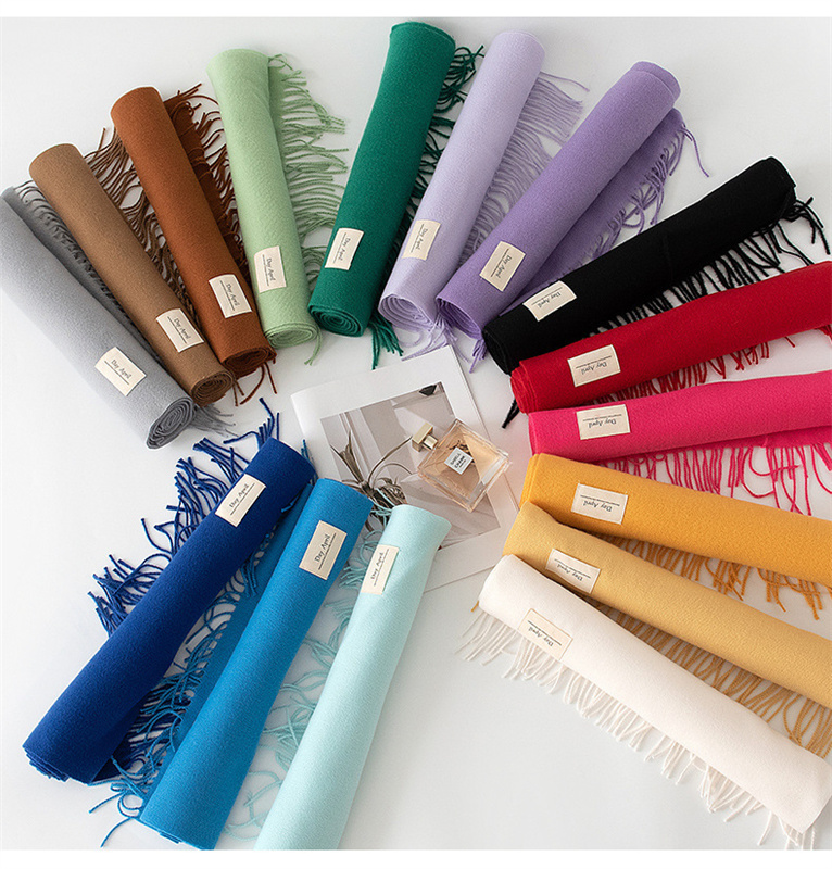 Écharpe longue et chaude en ca - Cashmere Pashmina Wrap avis et prix