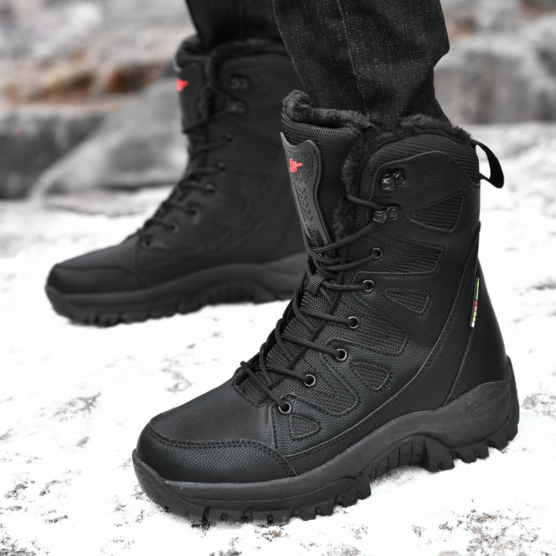 Nouveaux hommes bottes tactiqu - Waterproof Winter Boot avis et prix