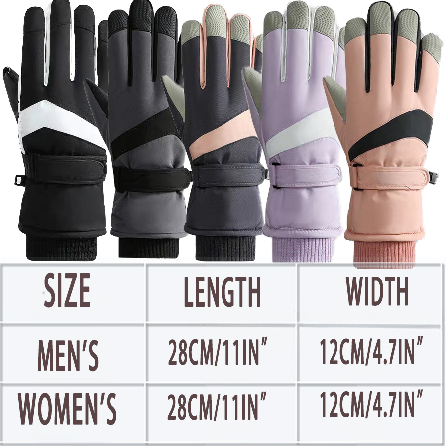 MuqiNush Gants de ski isolés e - Snow Glove Insulated avis et prix