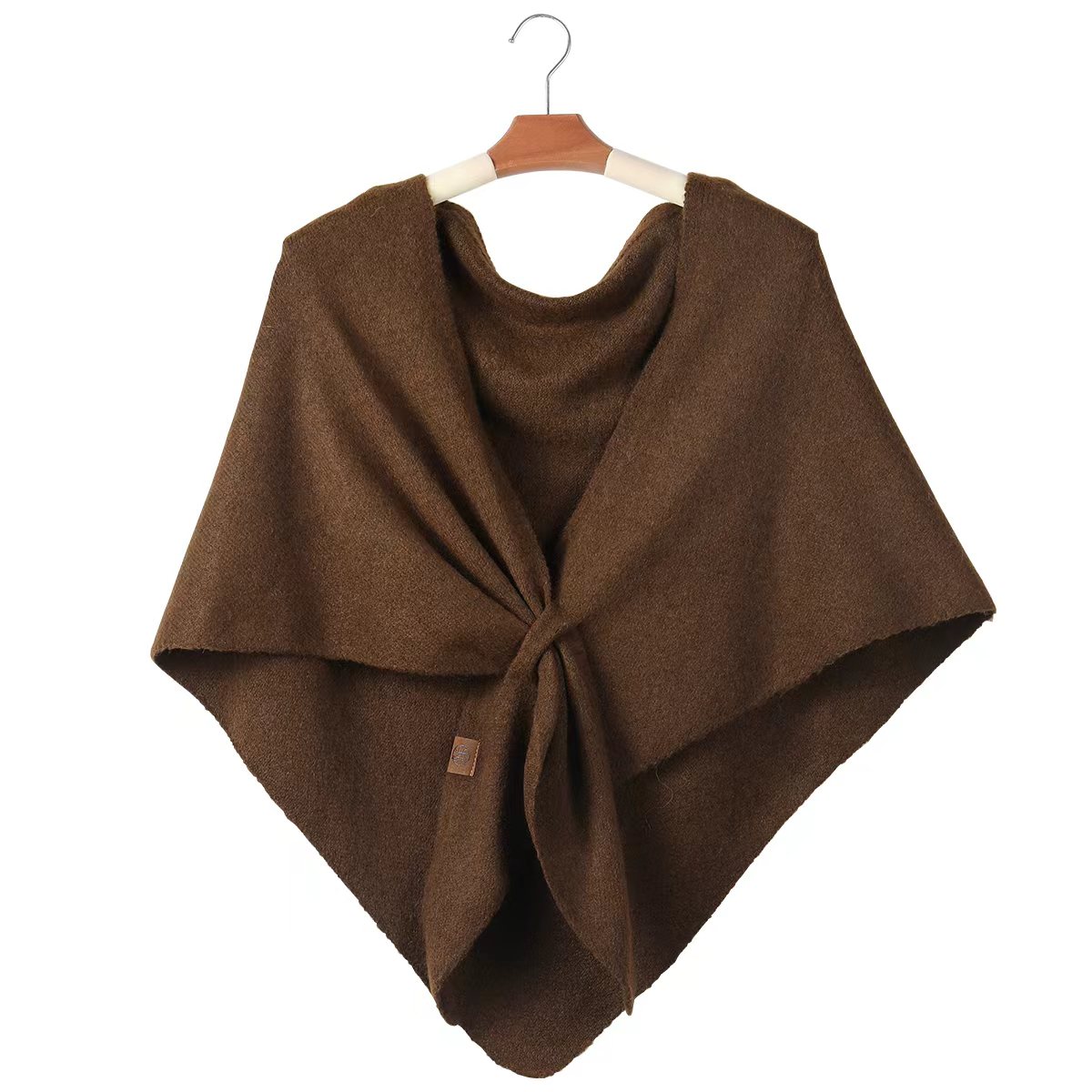 Châle triangulaire tricoté uni - Shawl Wrap Winter avis et prix