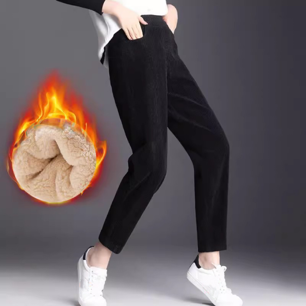 Pantalon décontracté épais en  - Corduroy Pant Warm avis et prix