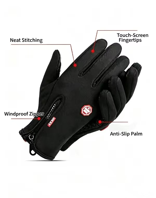 Gants de sport coupe-vent à éc - Touch Screen Gloves avis et prix