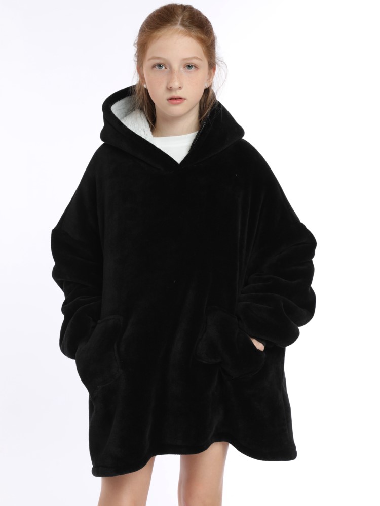 Couverture Sherpa d'hiver pour - Sherpa Hoodie Fleece avis et prix