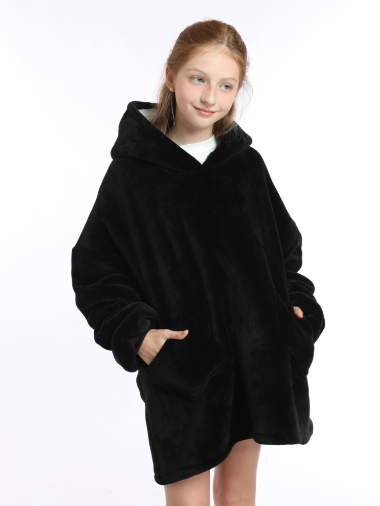 Couverture Sherpa d'hiver pour - Sherpa Hoodie Fleece avis et prix